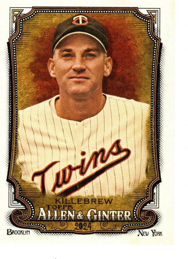 Allen & Ginter 2024 #214 Harmon Killebrew, Minnesota Twins