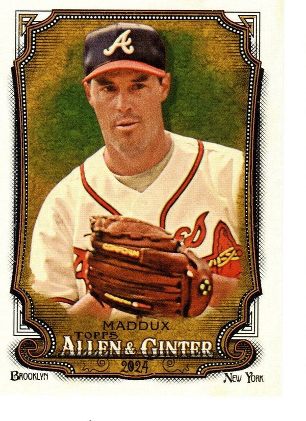 Allen & Ginter 2024 #220 Greg Maddux, Atlanta Braves