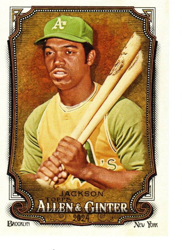 Allen & Ginter 2024 #226 Reggie Jackson, Oakland Athletics