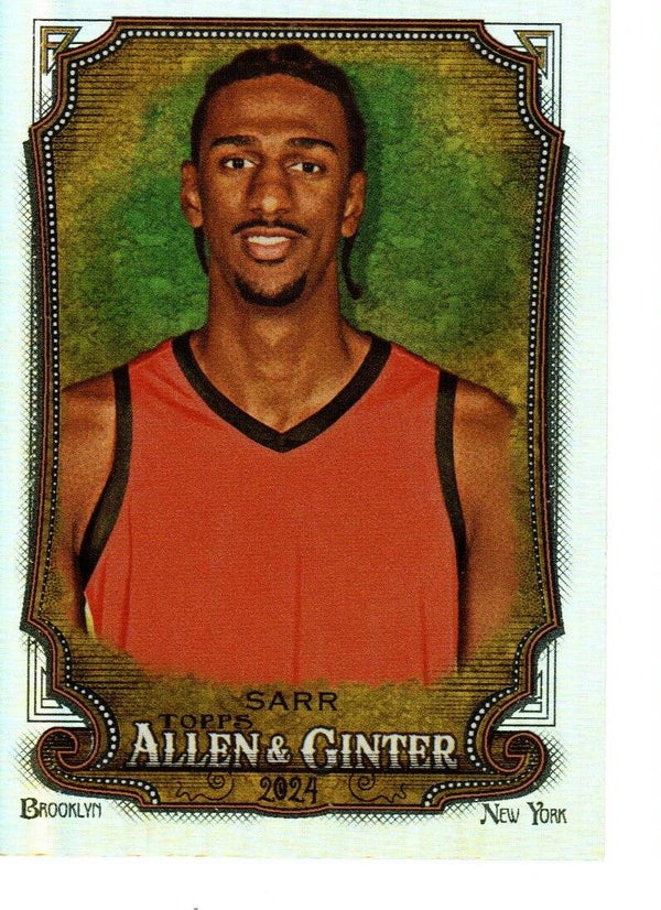 Allen & Ginter 2024 Silver Portrait #239 Alex Sarr