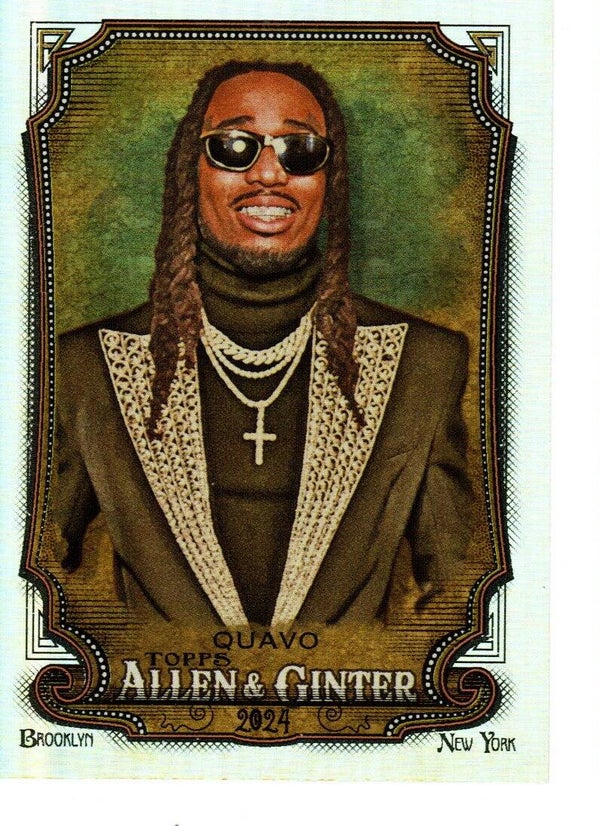 Allen & Ginter 2024 Silver Portrait #241 Quavo