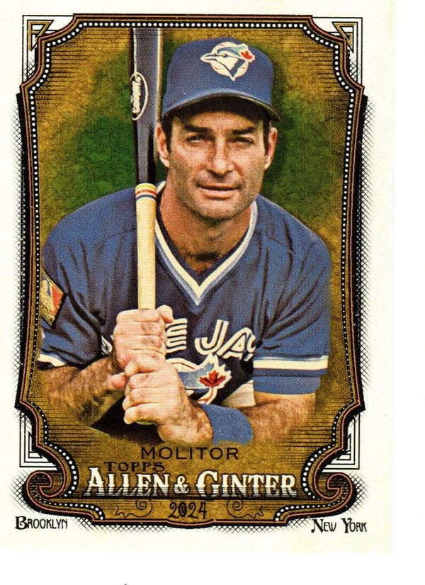 Allen & Ginter 2024 #243 Paul Molitor, Toronto Blue Jays