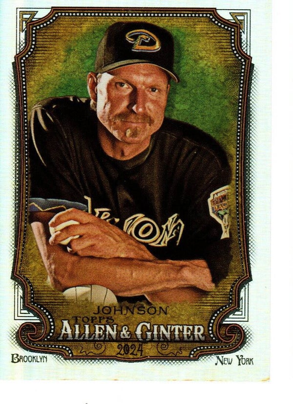 Allen & Ginter 2024 Silver Portrait #244 Randy Johnson, Arizona Diamondbacks