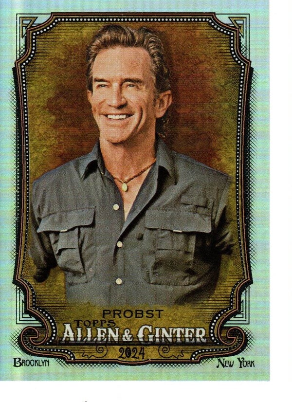 Allen & Ginter 2024 Silver Portrait #251 Jeff Probst