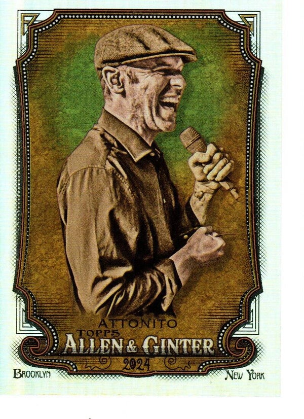 Allen & Ginter 2024 Silver Portrait #257 Greg Attonito