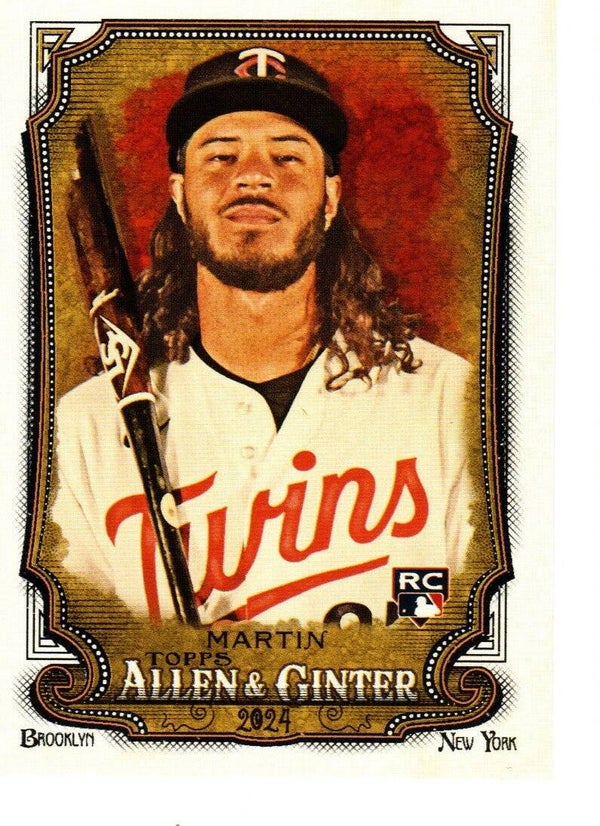 Allen & Ginter 2024 #259 Austin Martin, Minnesota Twins (RC)