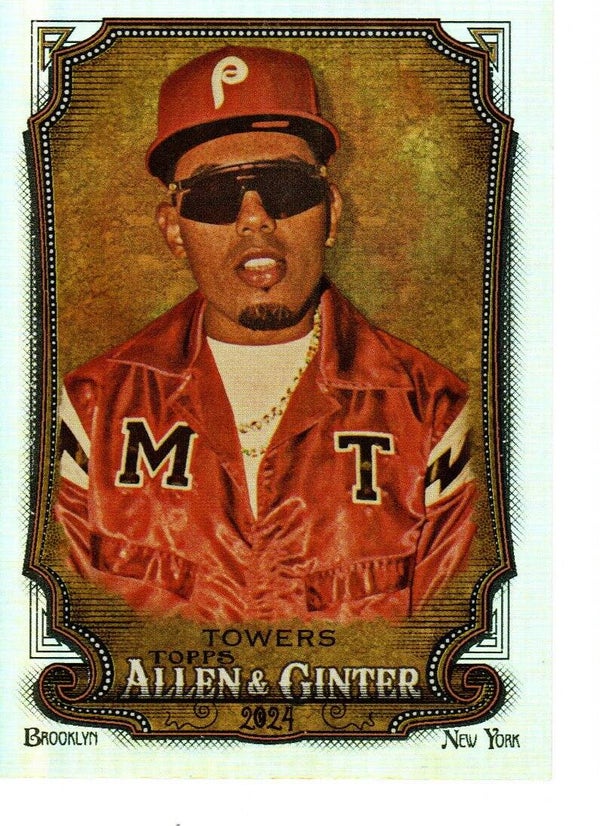 Allen & Ginter 2024 Silver Portrait #260 Myke Towers
