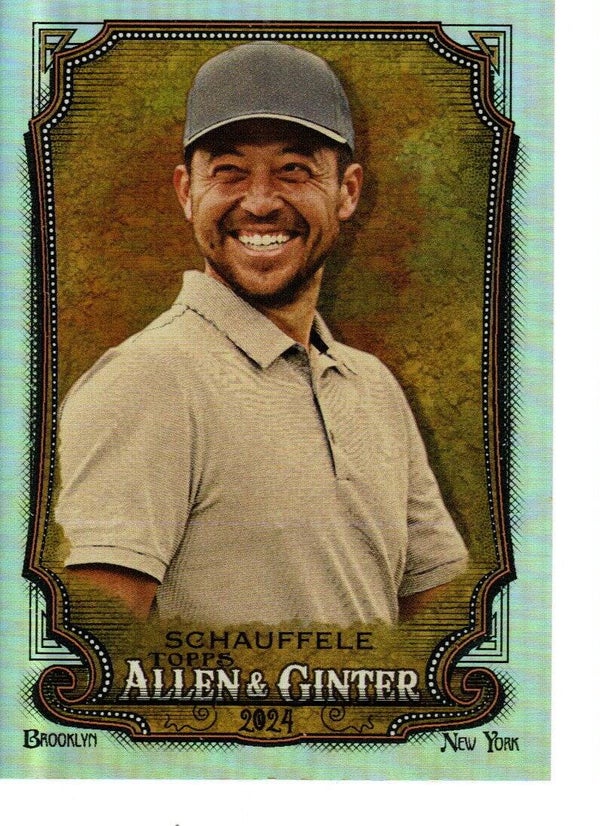Allen & Ginter 2024 Silver Portrait #262 Xander Schauffele