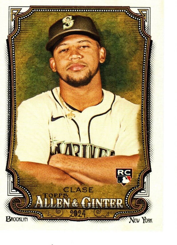 Allen & Ginter 2024 #263 Jonatan Clase, Seattle Mariners RC