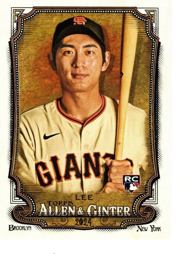 Allen & Ginter 2024 #269 Jung Hoo Lee, San Francisco Giants RC