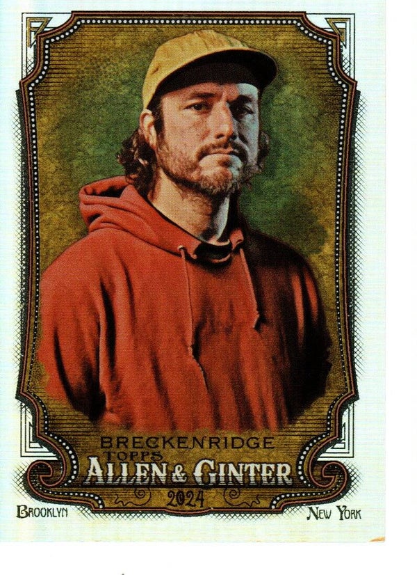 Allen & Ginter 2024 Silver Portrait #270 Eddie Breckenridge