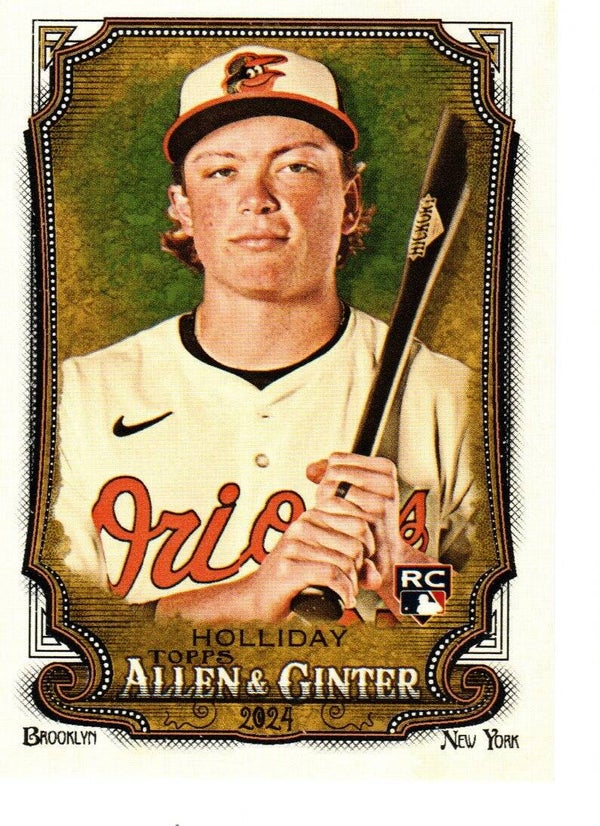 Allen & Ginter 2024 #277 Jackson Holliday, Baltimore Orioles RC