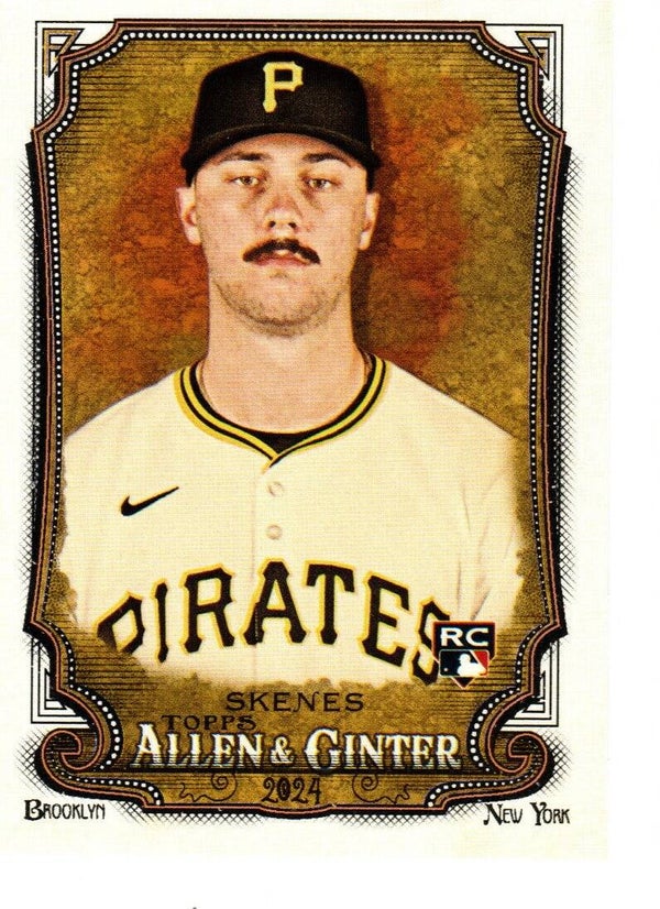 Allen & Ginter 2024 #282 Paul Skenes, Pittsburgh Pirates RC