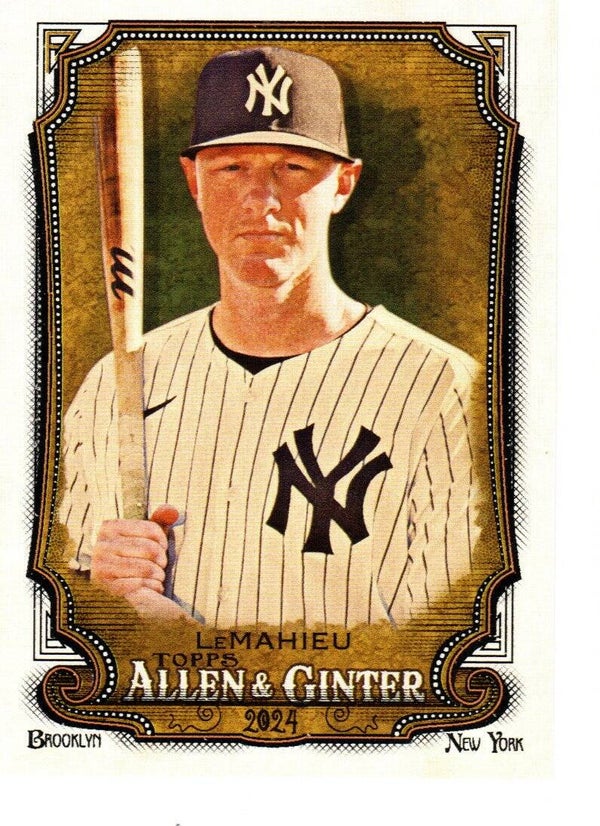 Allen & Ginter 2024 #301 DJ LeMahieu, New York Yankees SP