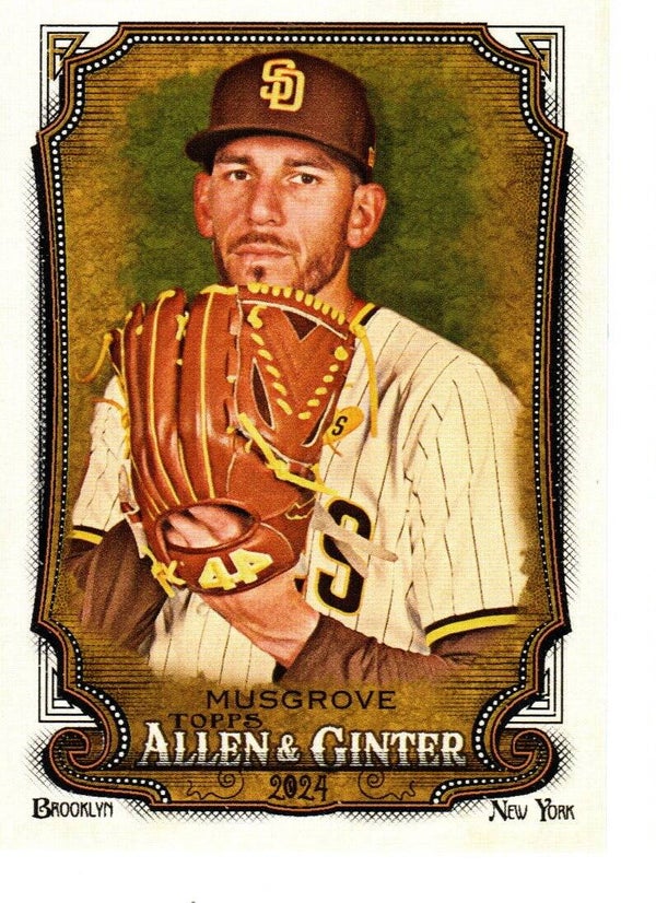 Allen & Ginter 2024 #304 Joe Musgrove, San Diego Padres SP