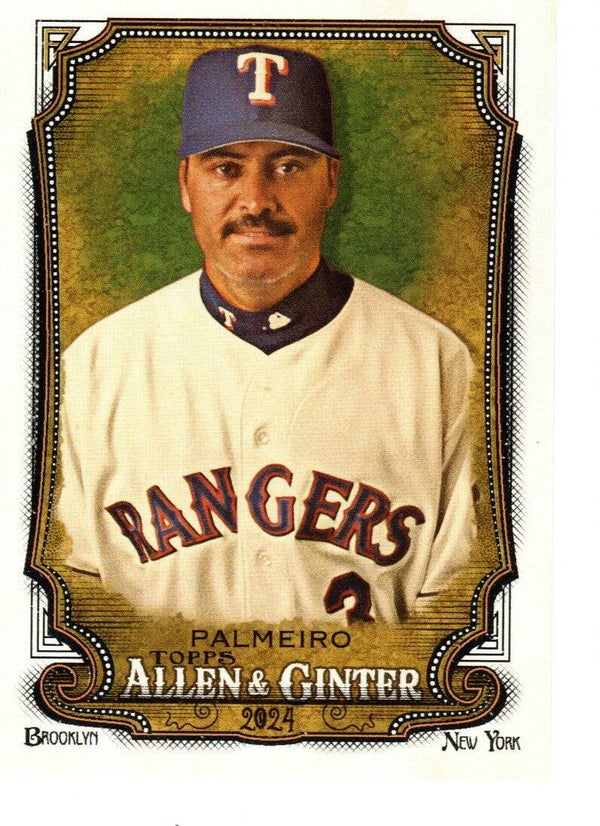 Allen & Ginter 2024 #307 Rafael Palmeiro, Texas Rangers SP