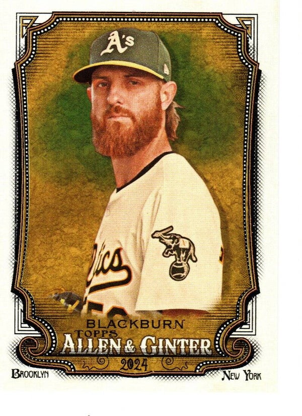 Allen & Ginter 2024 #308 Paul Blackburn, Oakland Athletics SP