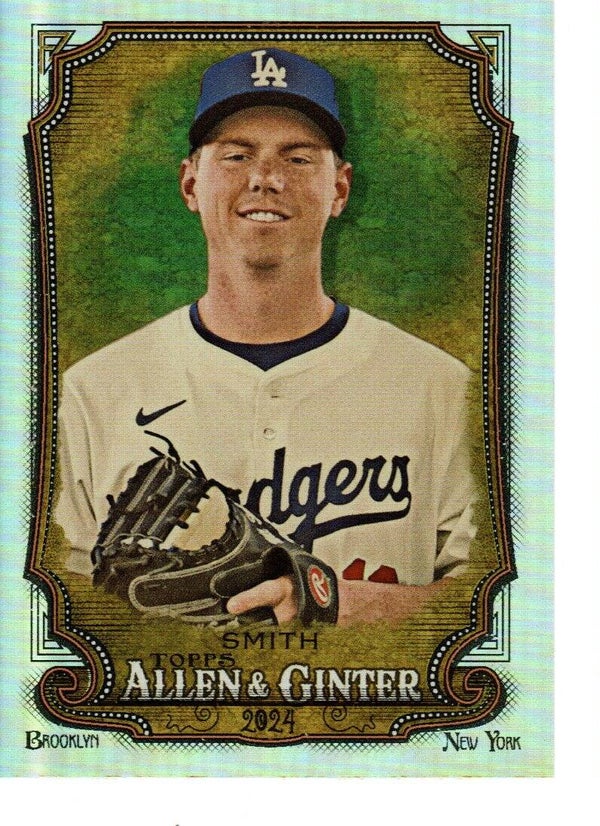 Allen & Ginter 2024 Silver Portrait #314 Will Smith, Los Angeles Dodgers SP