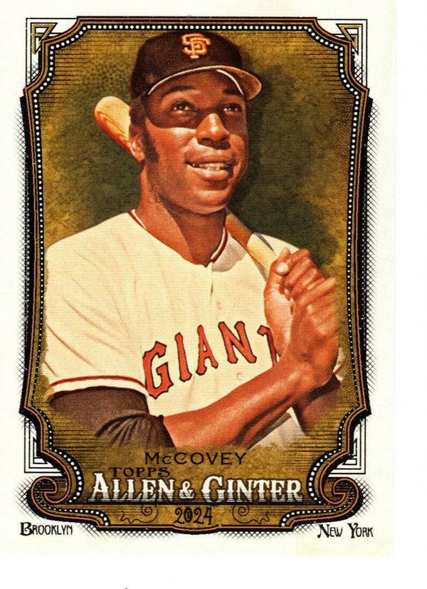 Allen & Ginter 2024 #315 Willie McCovey, San Francisco Giants SP