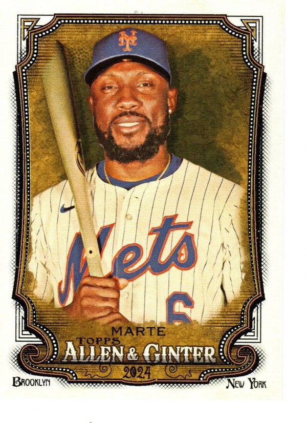 Allen & Ginter 2024 #318 Starling Marte, New York Mets SP