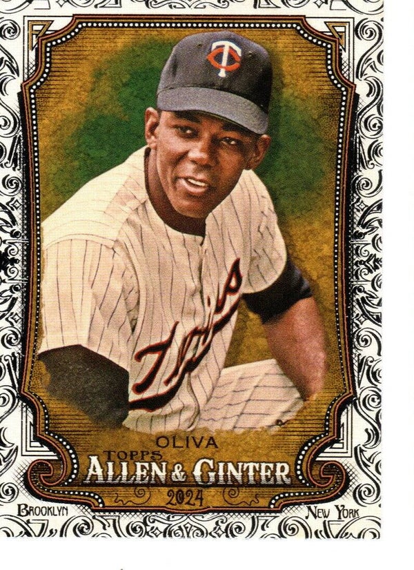 Allen & Ginter 2024 Foil Filagree #322 Tony Oliva, Minnesota Twins SP