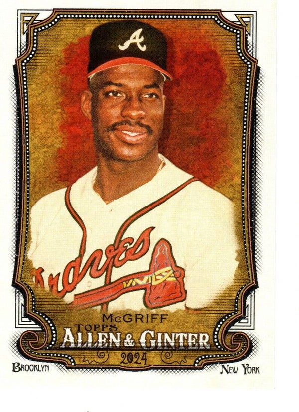 Allen & Ginter 2024 #323 Fred McGriff, Atlanta Braves SP