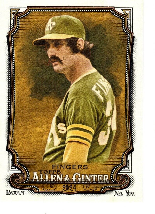Allen & Ginter 2024 #327 Rollie Fingers, Oakland Athletics SP