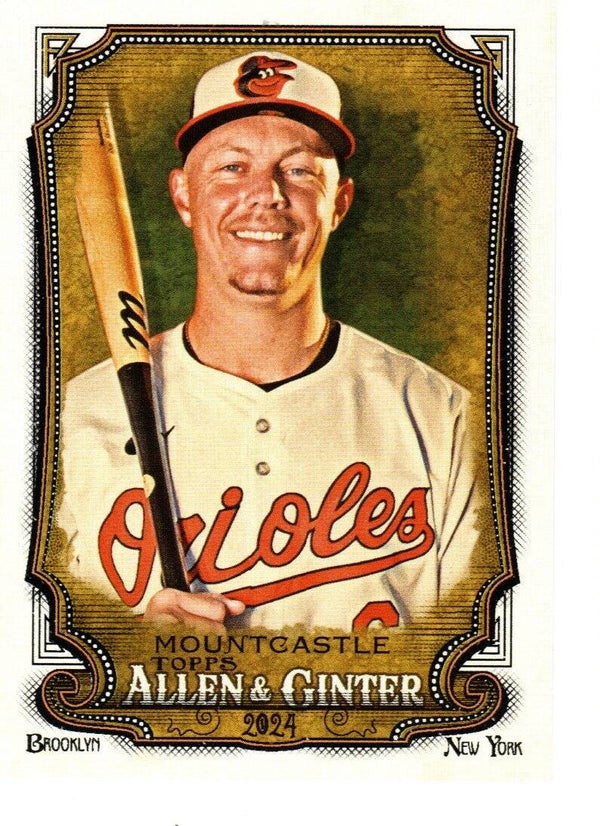 Allen & Ginter 2024 #328 Ryan Mountcastle, Baltimore Orioles SP