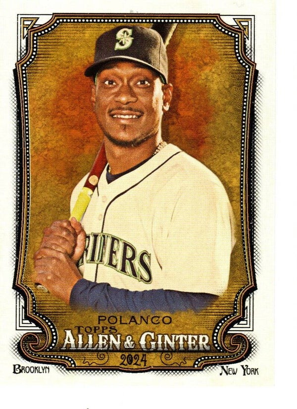 Allen & Ginter 2024 #329 Jorge Polanco, Seattle Mariners SP