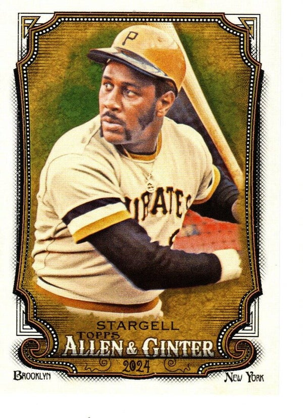 Allen & Ginter 2024 #332 Willie Stargell, Pittsburgh Pirates SP