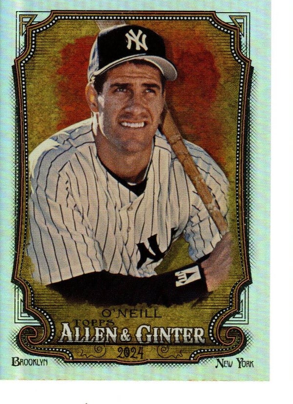 Allen & Ginter 2024 Silver Portrait #337 Paul O’Neill, New York Yankees SP
