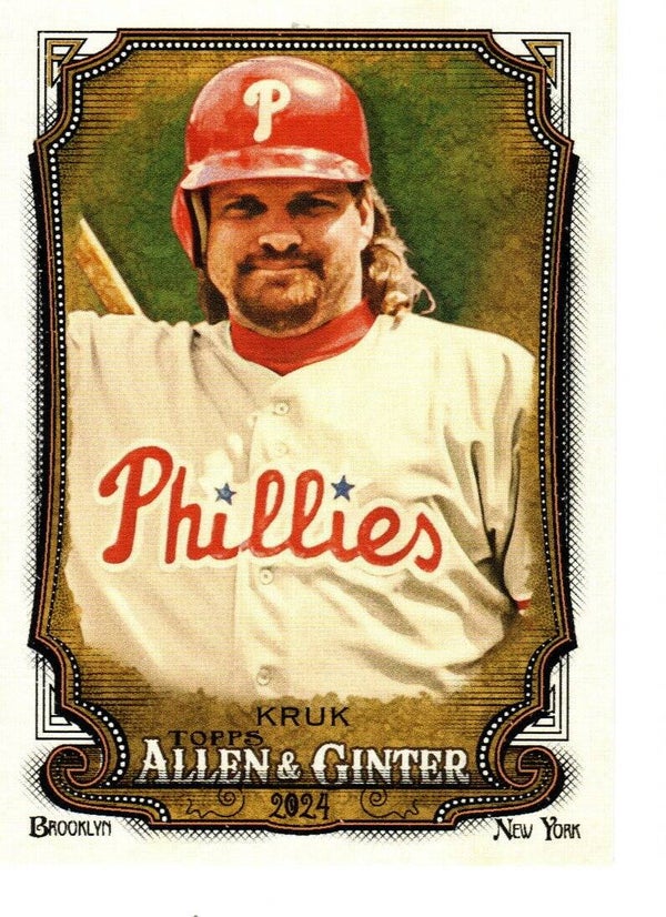 Allen & Ginter 2024 #346 John Kruk, Philadelphia Phillies SP