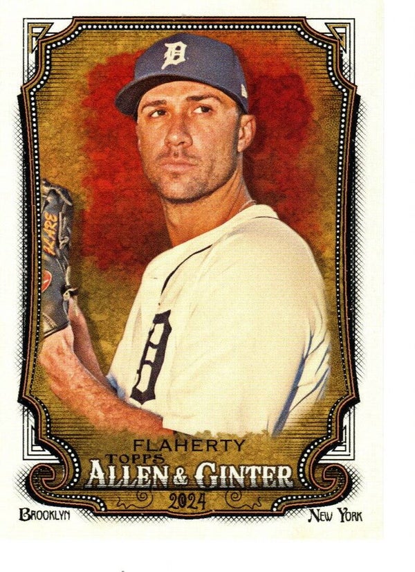 Allen & Ginter 2024 #348 Jack Flaherty, Detroit Tigers SP