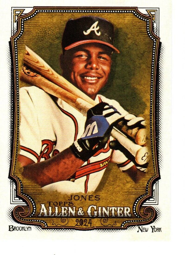 Allen & Ginter 2024 #349 Andruw Jones, Atlanta Braves SP