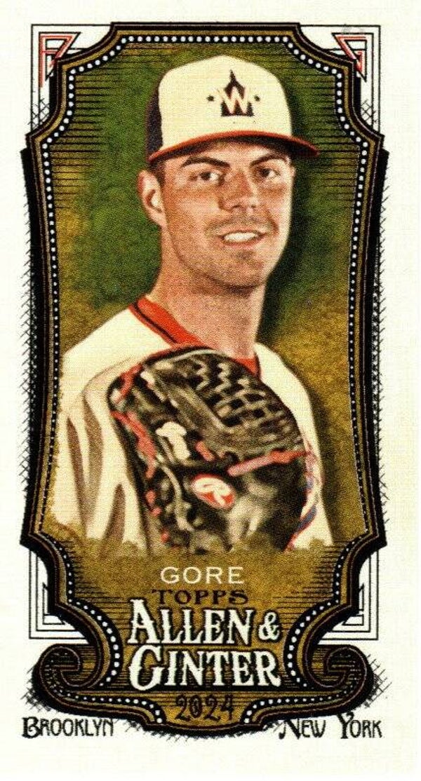 Allen & Ginter 2024 Mini A&G Back #12 MacKenzie Gore Washington Nationals