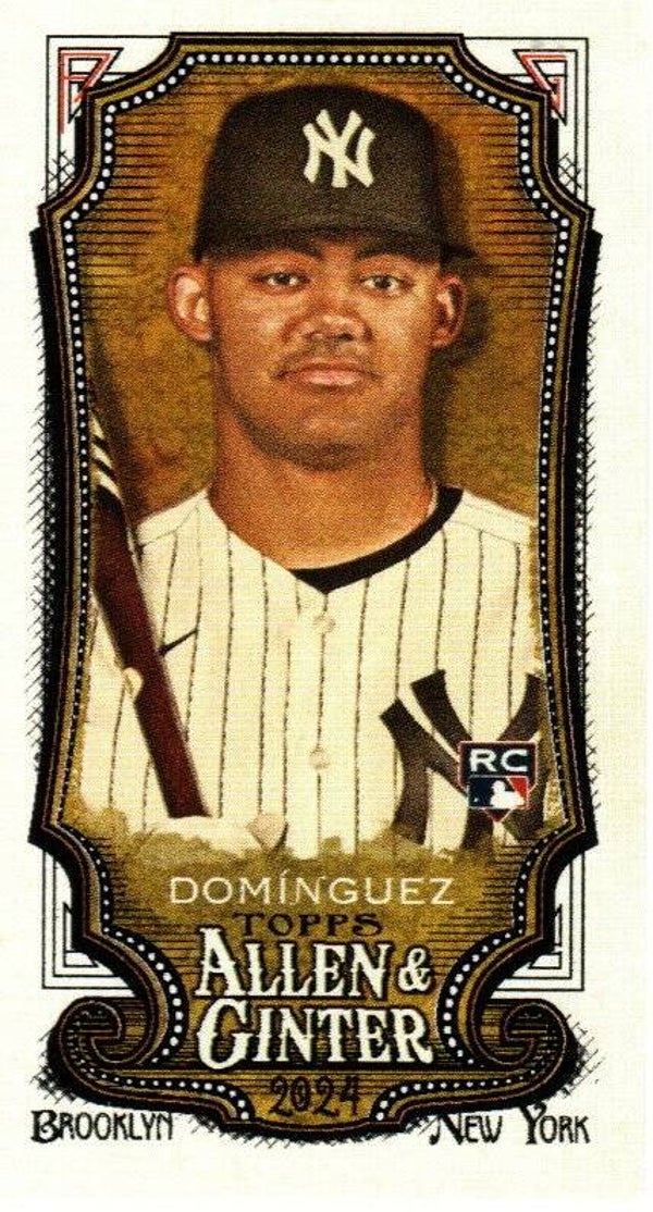 Allen & Ginter 2024 Mini A&G Back #31 Jasson Domínguez New York Yankees RC