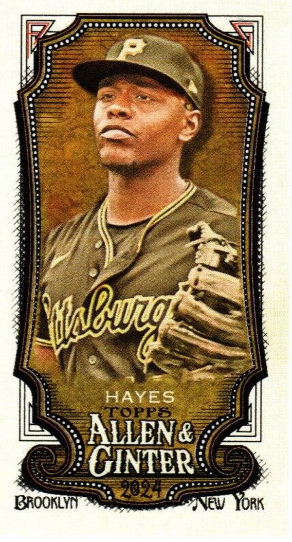 Allen & Ginter 2024 Mini A&G Back #42 Ke'Bryan Hayes Pittsburgh Pirates