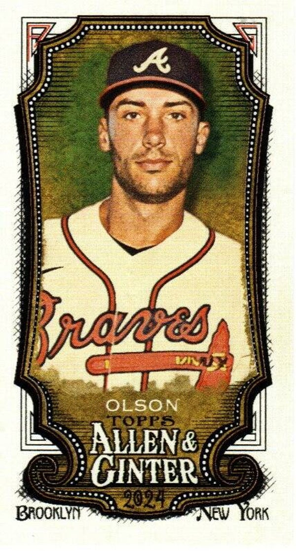 Allen & Ginter 2024 Mini #45 Matt Olson Atlanta Braves