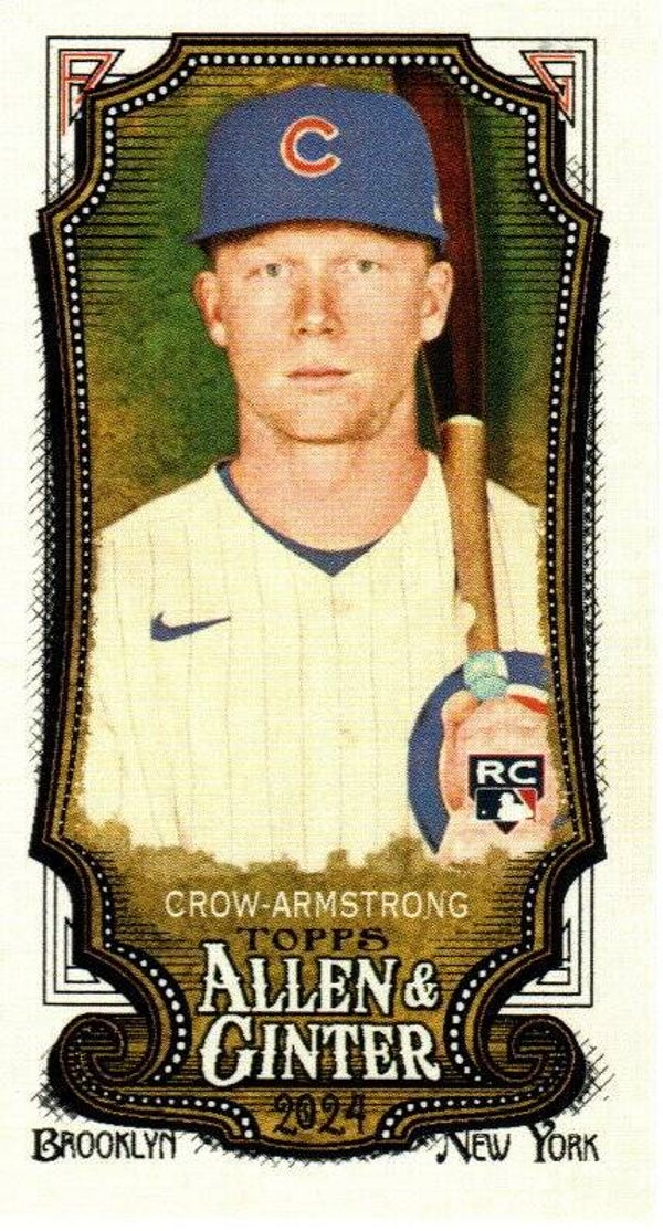 Allen & Ginter 2024 Mini A&G Back #46 Pete Crow-Armstrong Chicago Cubs RC