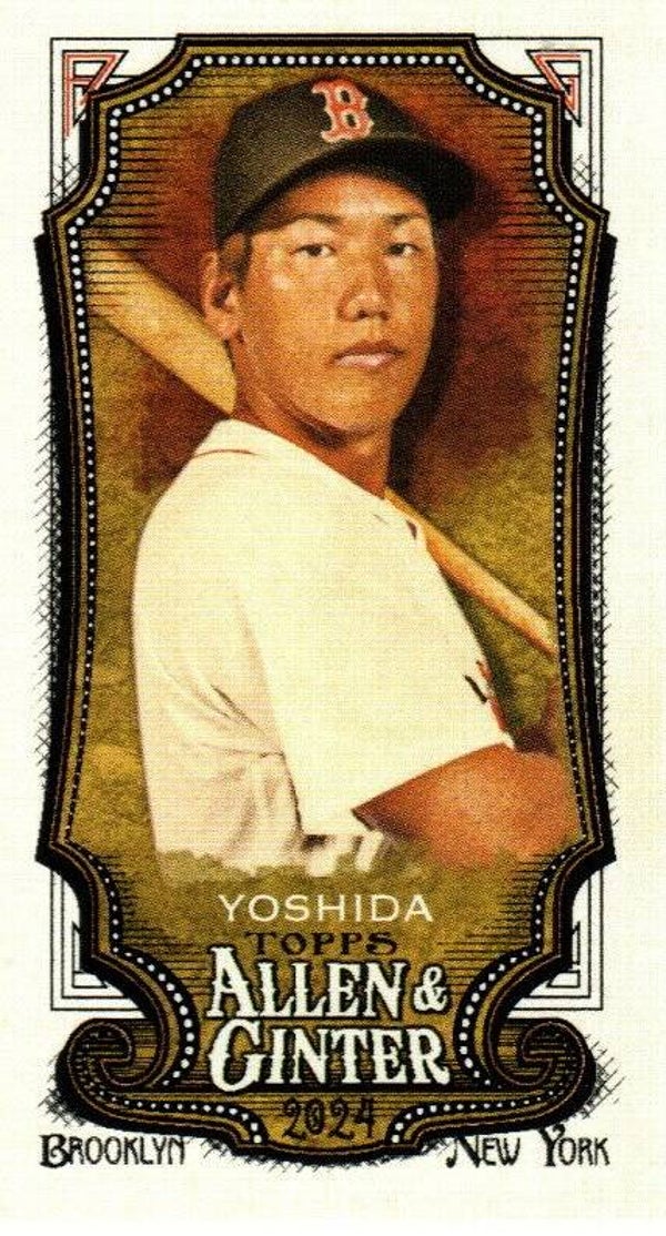 Allen & Ginter 2024 Mini A&G Back #51 Masataka Yoshida Boston Red Sox