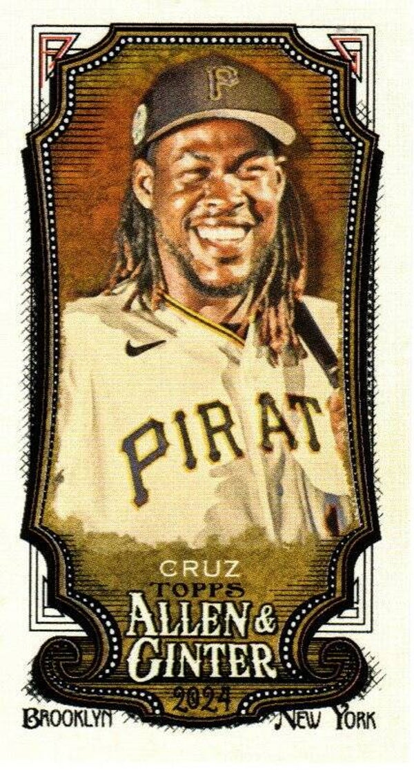 Allen & Ginter 2024 Mini #55 Oneil Cruz Pittsburgh Pirates