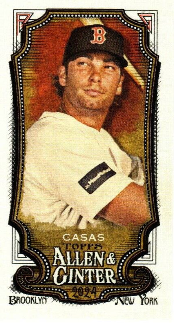 Allen & Ginter 2024 Mini A&G Back #64 Triston Casas Boston Red Sox