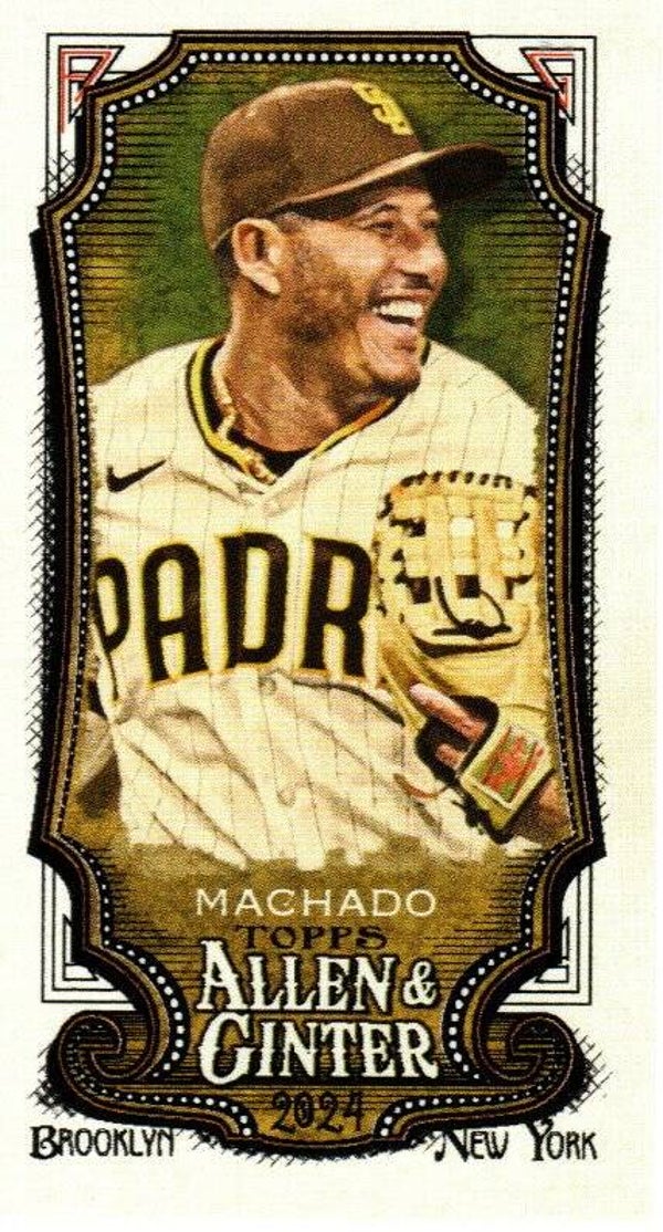 Allen & Ginter 2024 Mini #66 Manny Machado San Diego Padres