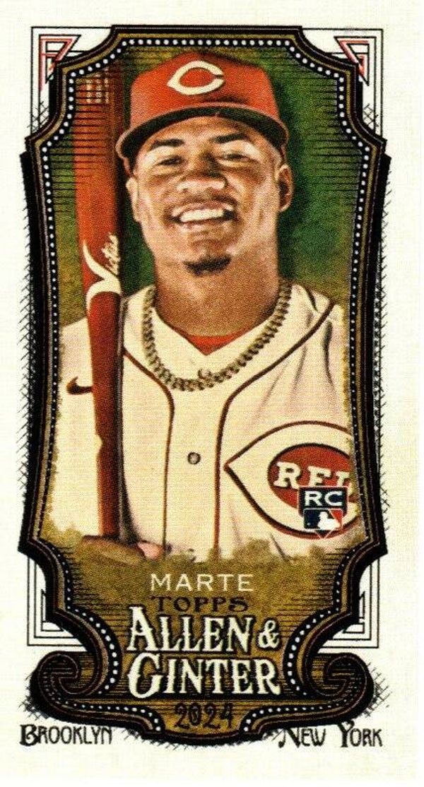 Allen & Ginter 2024 Mini #71 Noelvi Marte Cincinnati Reds RC