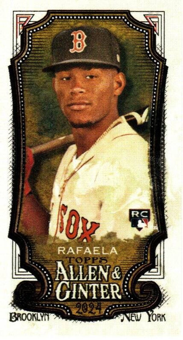 Allen & Ginter 2024 Mini A&G Back #77 Ceddanne Rafaela Boston Red Sox RC