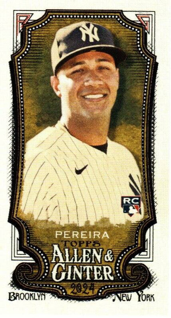 Allen & Ginter 2024 Mini #84 Everson Pereira New York Yankees RC
