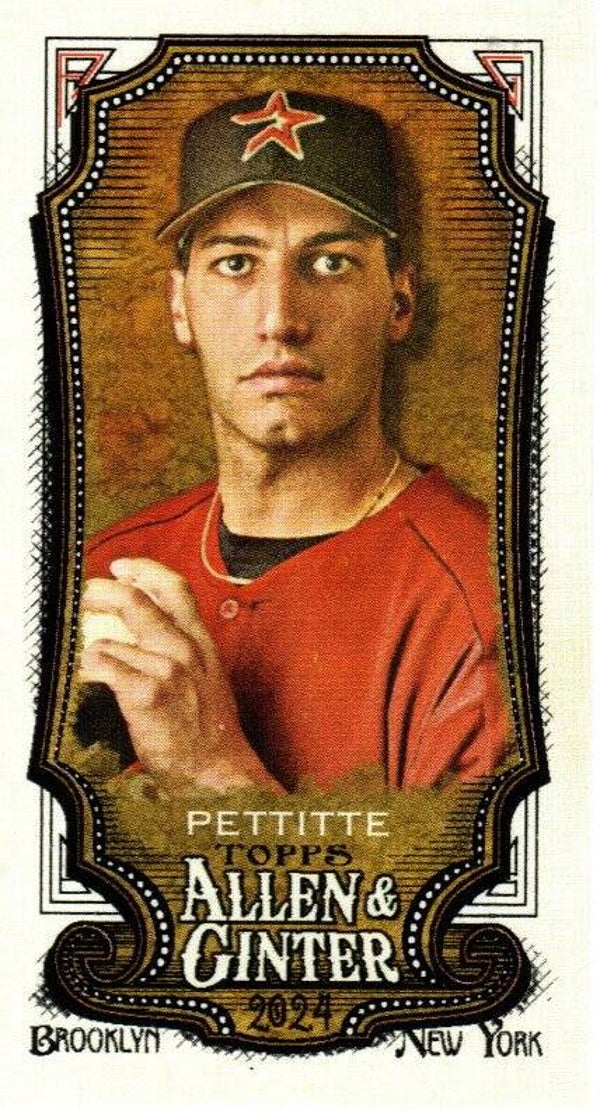 Allen & Ginter 2024 Mini #120 Andy Pettitte Houston Astros