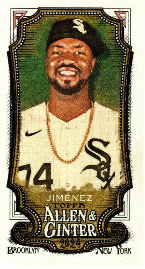 Allen & Ginter 2024 Mini A&G Back #128 Eloy Jiménez Chicago White Sox