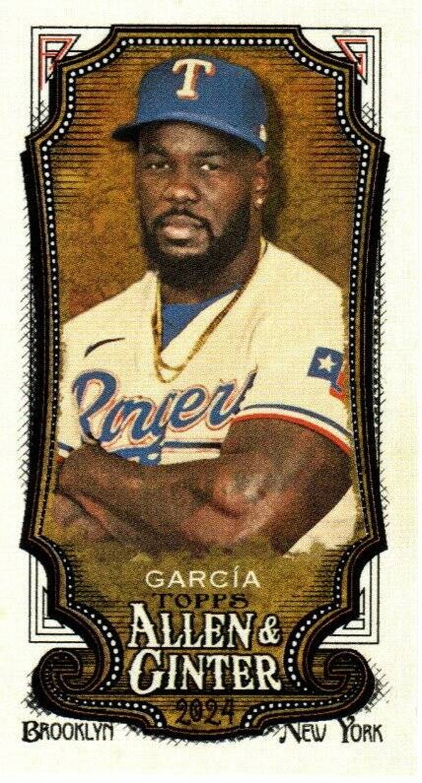 Allen & Ginter 2024 Mini #132 Adolis García Texas Rangers