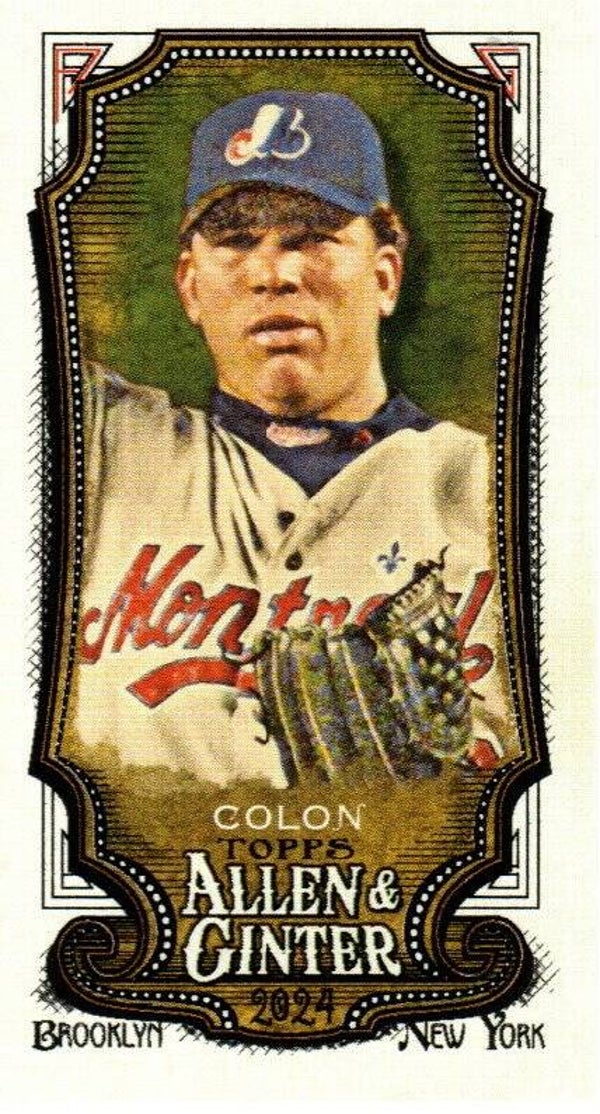 Allen & Ginter 2024 Mini #137 Bartolo Colon Montréal Expos